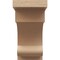Ekena Millwork 12"W x 24"D x 24"H Classic Alma Rough Cedar Woodgrain TimberThane Corbel, Primed Tan CORUR12X24X24ALMRCPR - alternate 3